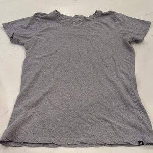 Hurley Heather Gray Women's Short Sleeve Tee